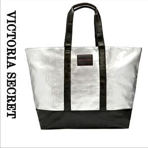 Silver Victoria’s Secret Duffle